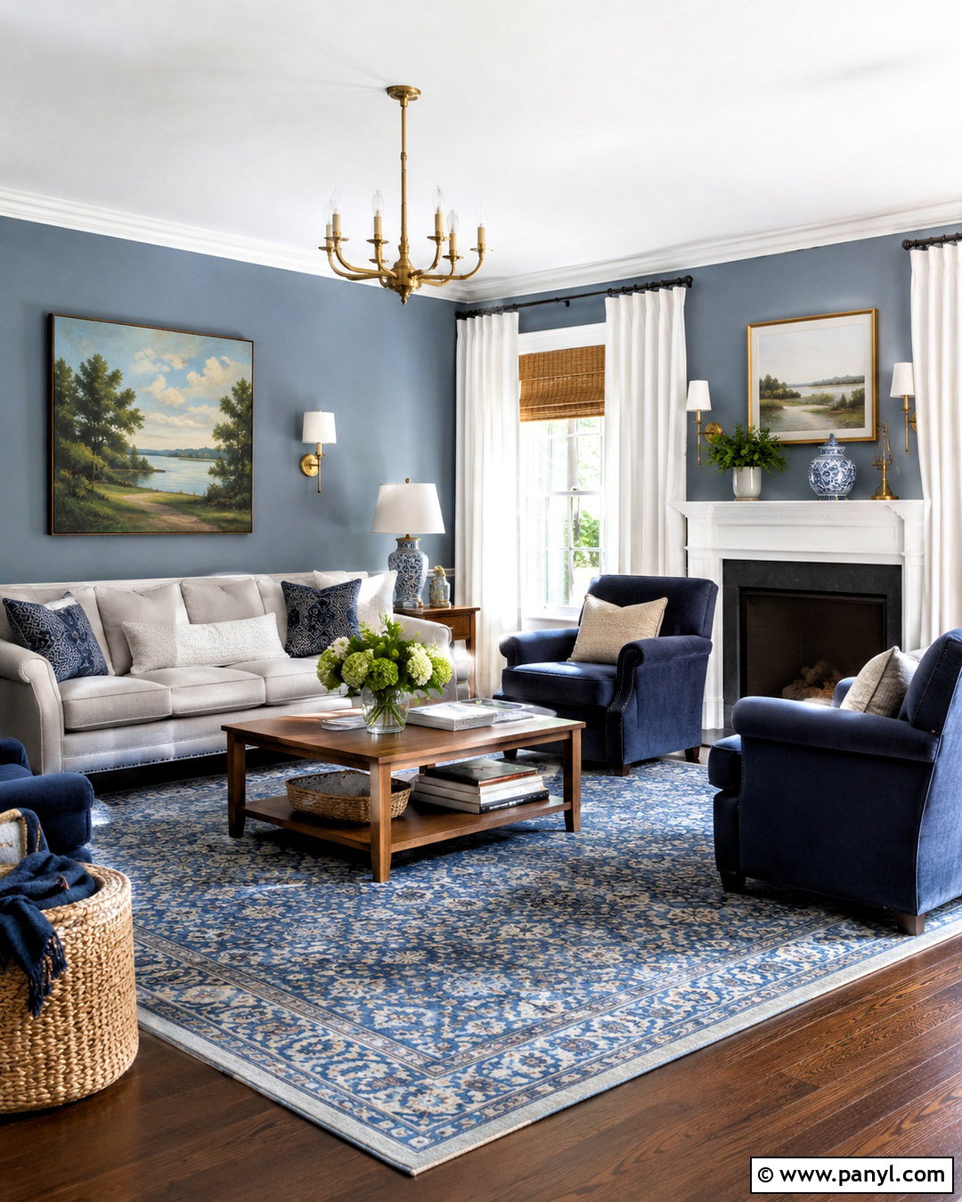 Small Blue Gray Living Room - 20 blue gray living room ideas