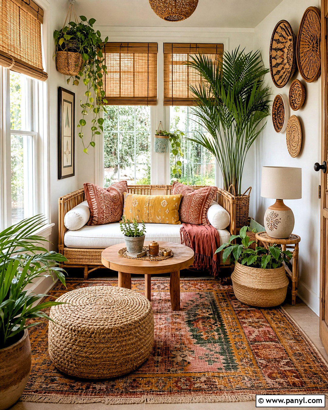 Small Boho Sunroom - 20 small sunroom decorating ideas