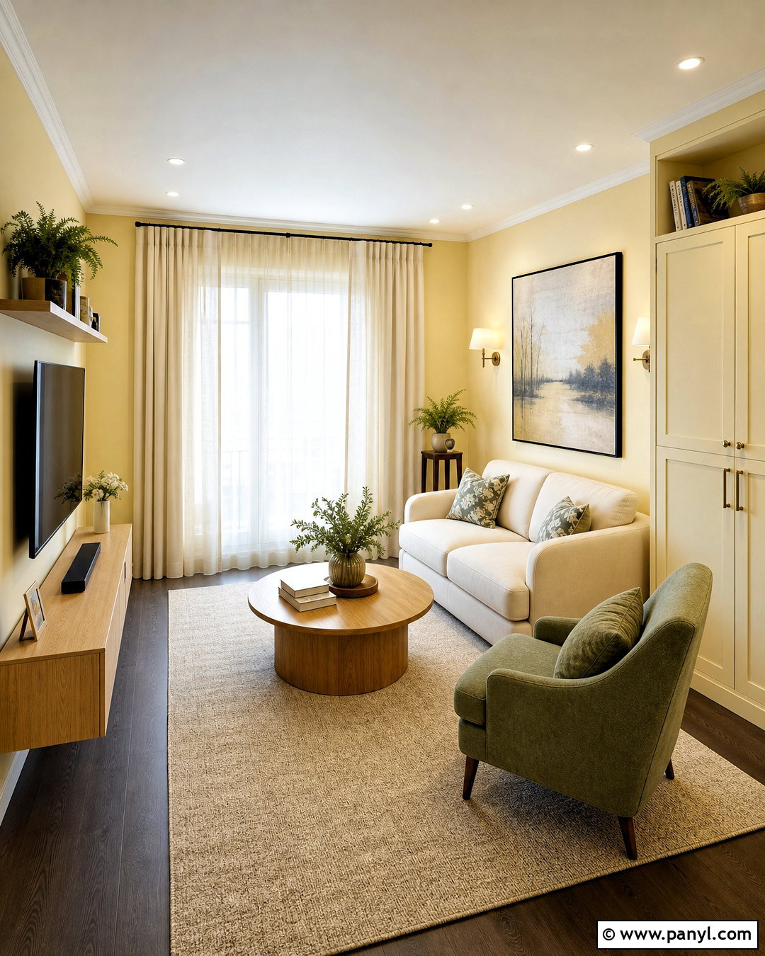 Small Butter Yellow Living Room - 20 butter yellow living room ideas