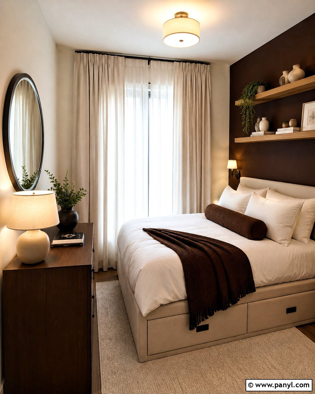 Small Chocolate Brown Bedroom - 20 chocolate brown bedroom ideas