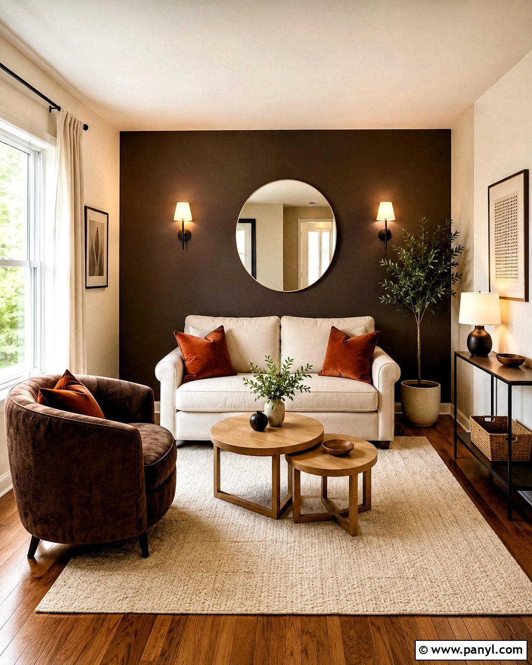 Small Chocolate Brown Living Room - 20 chocolate brown room ideas