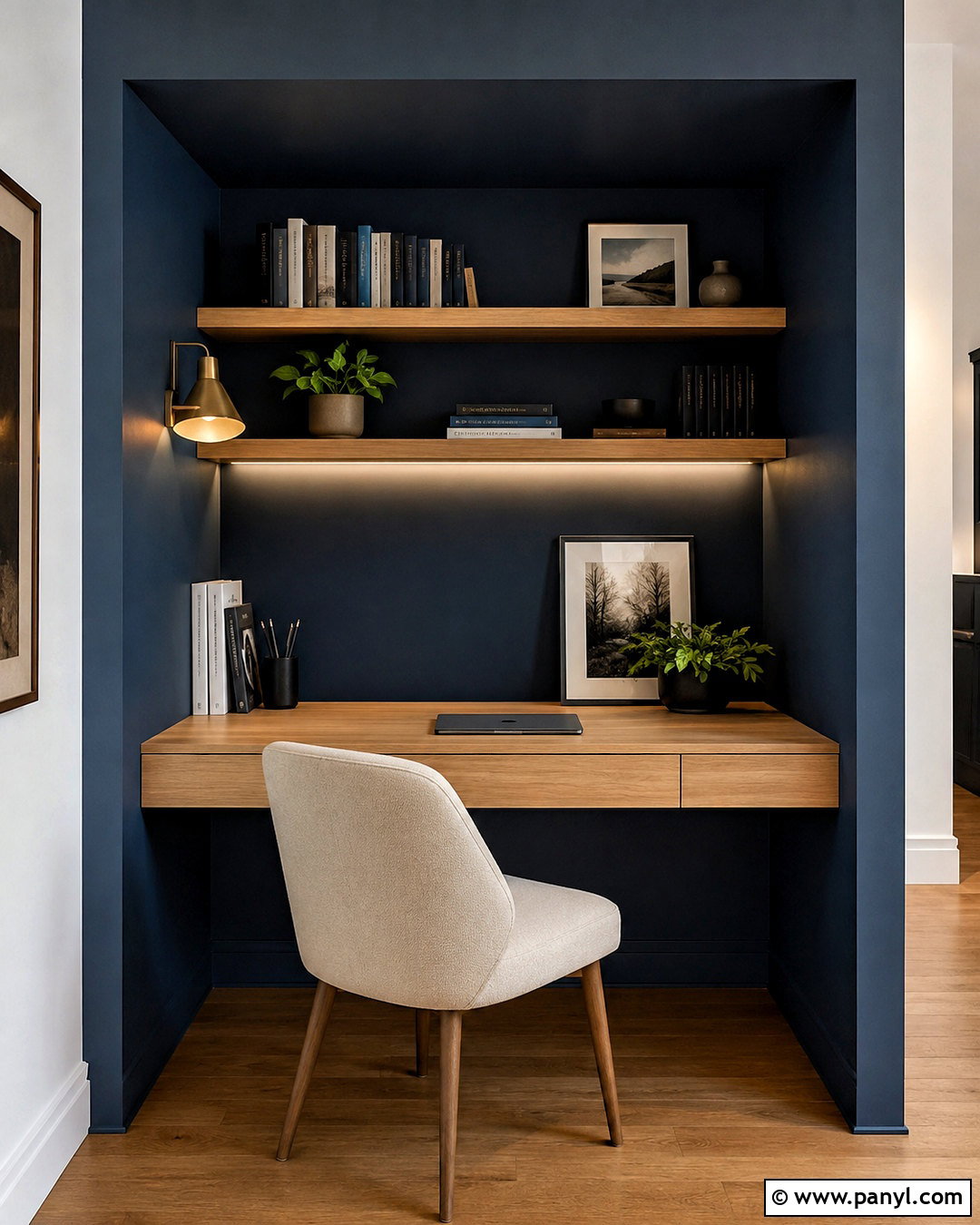 20 Dark Blue Office Ideas for a Focused, Stylish Workspace