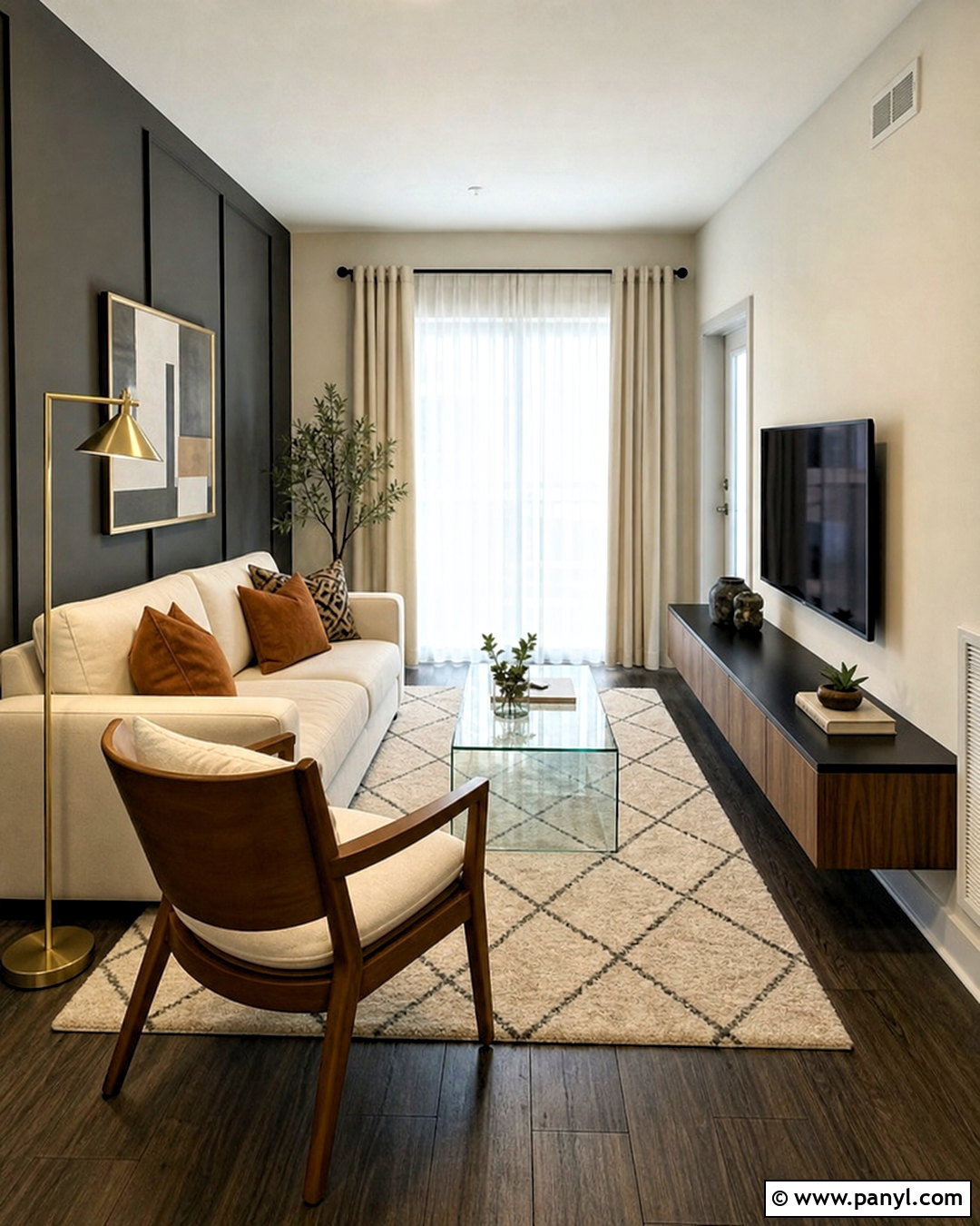 Small Dark Gray Living Room - 20 dark gray room ideas