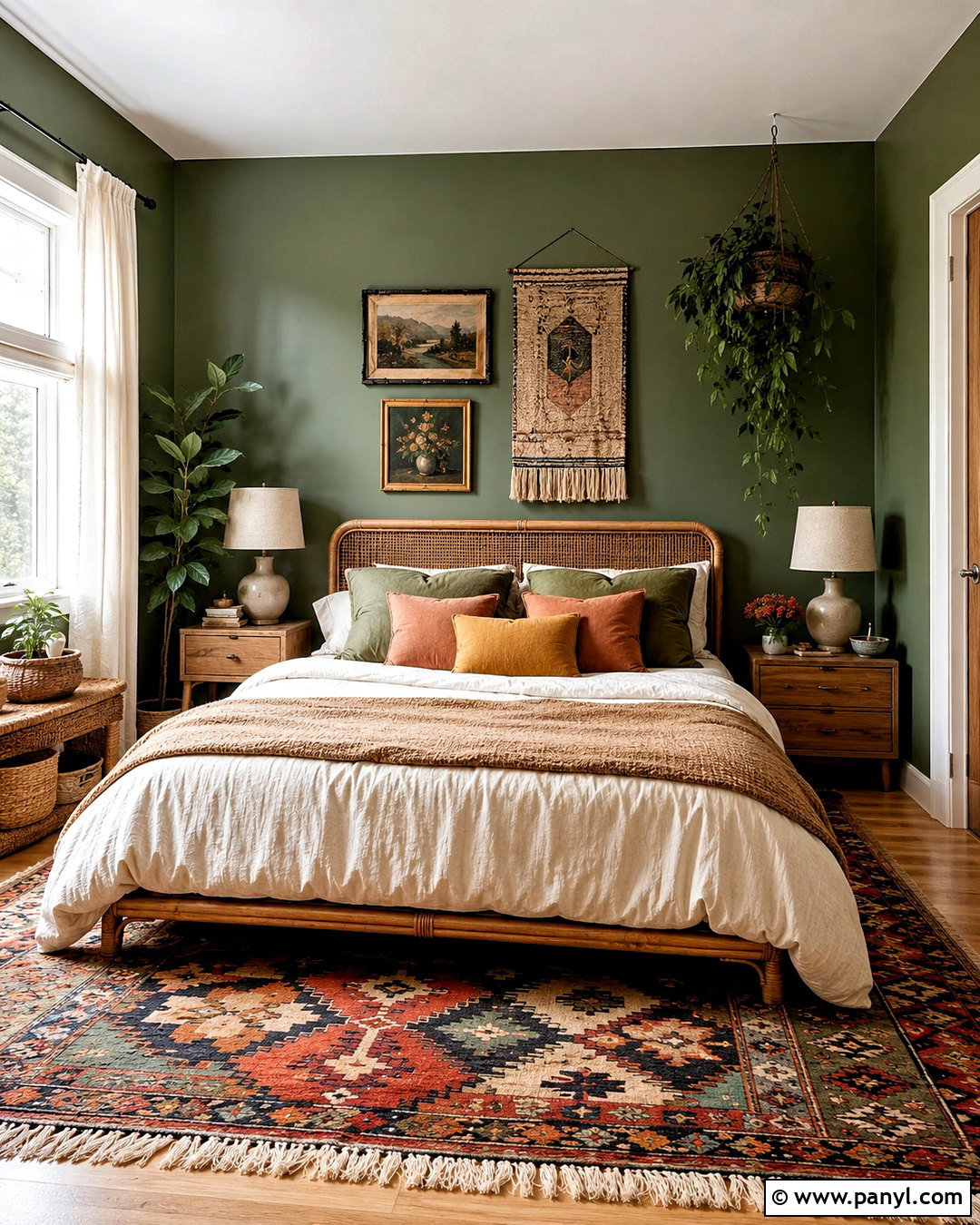 Small Dark Green Bedroom - 20 dark green bedroom aesthetic ideas