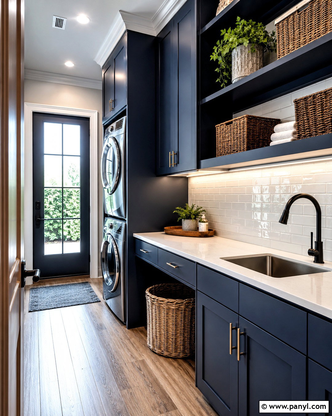 Small Dark Laundry Room - 20 dark laundry room ideas