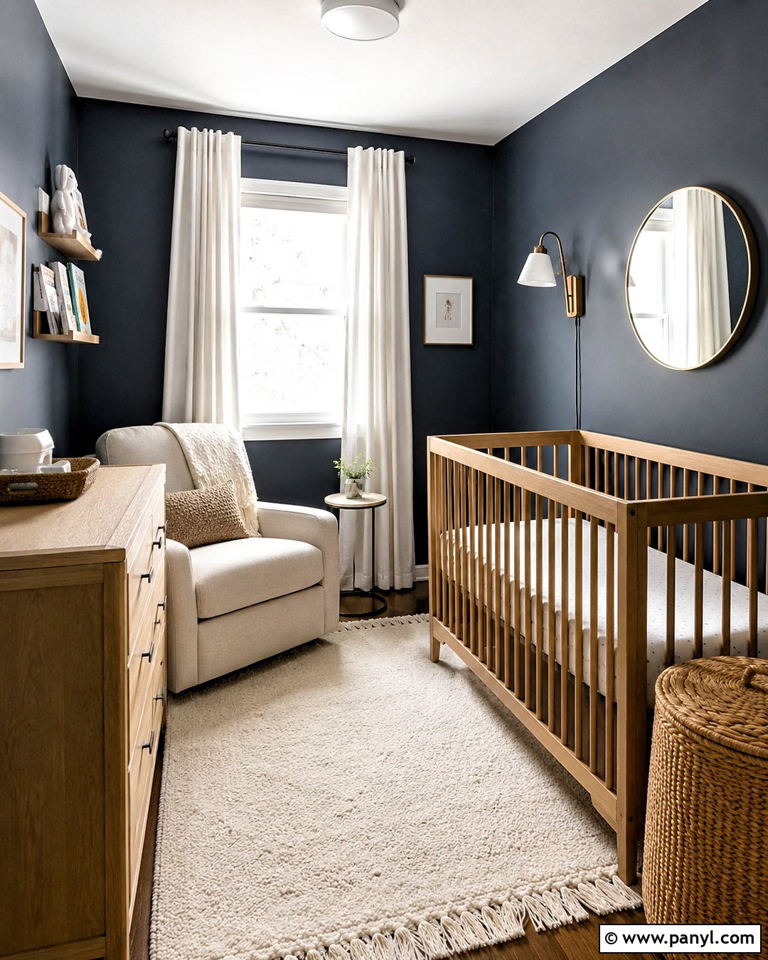 Small Dark Nursery - 20 dark nursery ideas