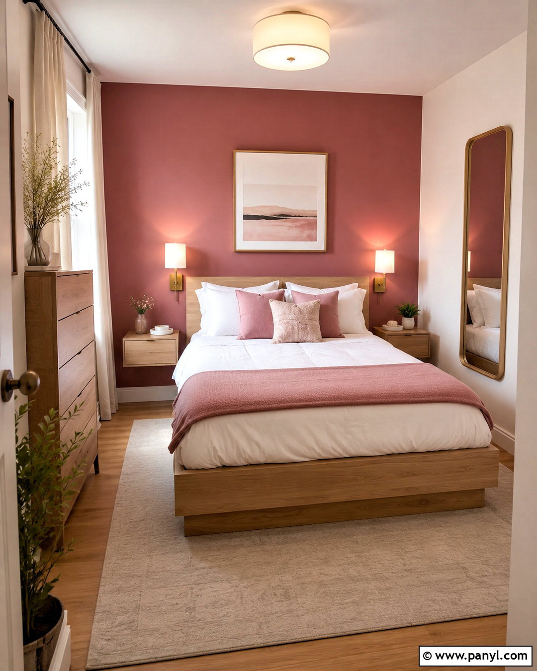 Small Dark Pink Bedroom - 20 dark pink bedroom ideas