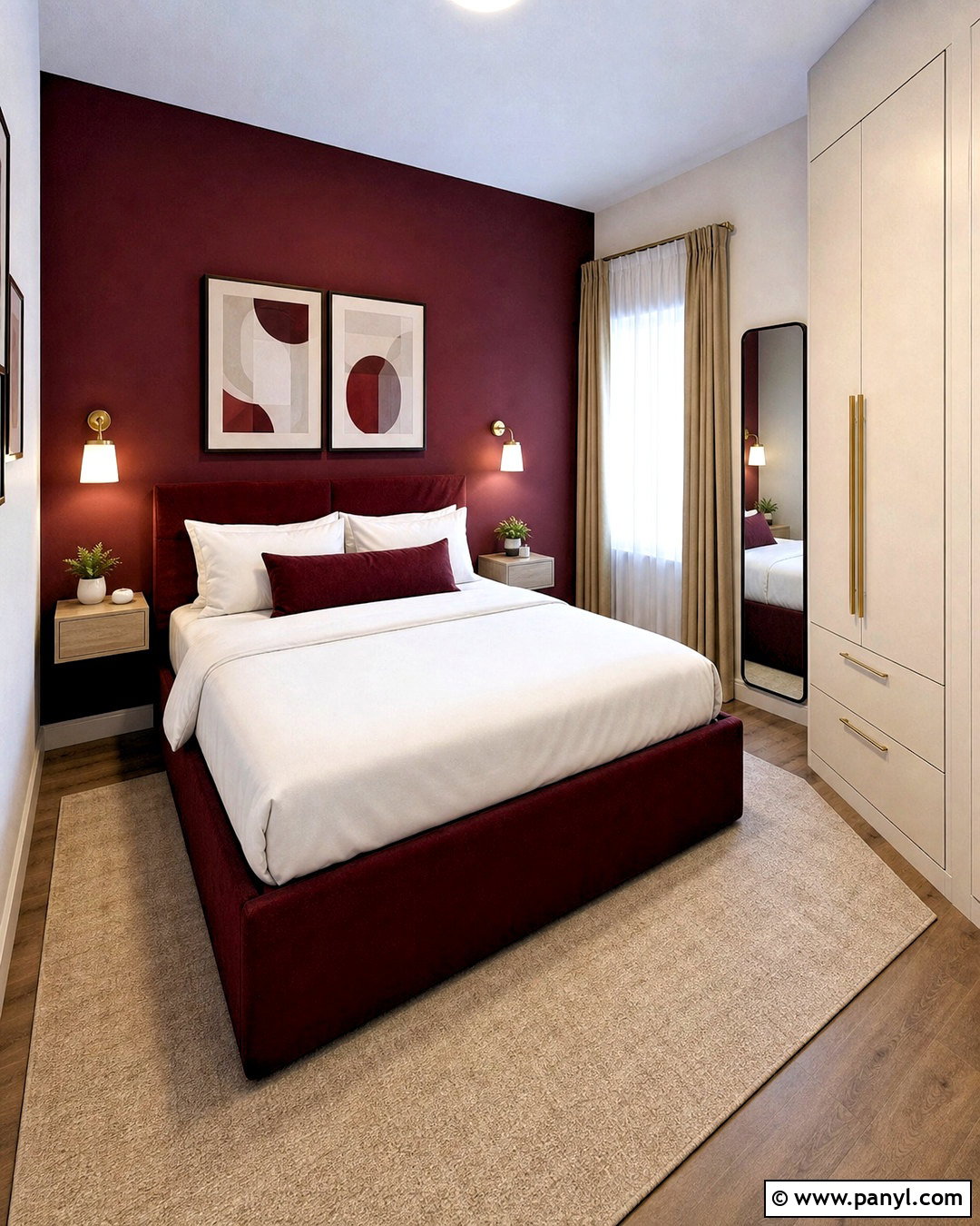 20 Dark Red Bedroom Ideas for a Warm, Dramatic Retreat