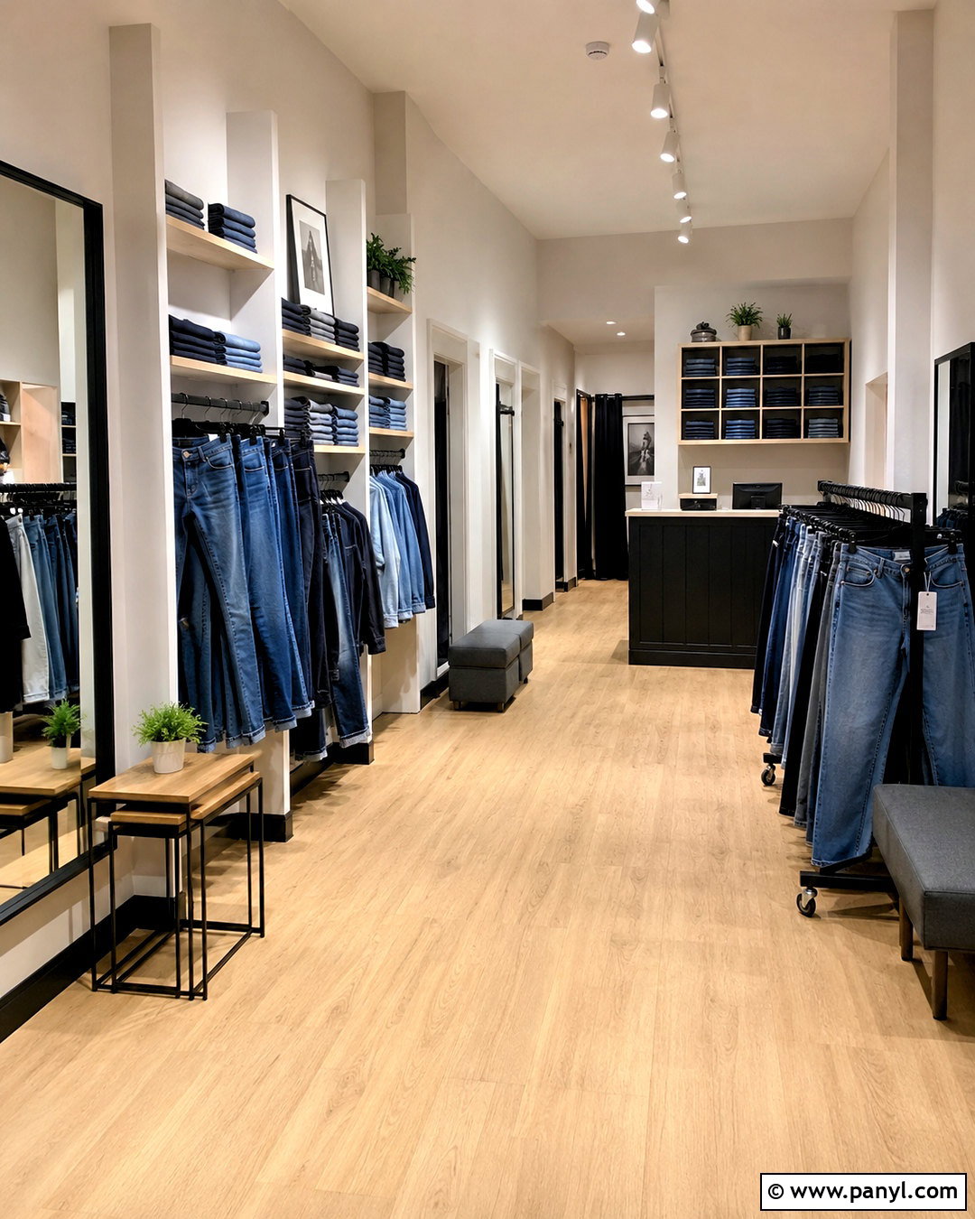 Small Denim Store - 20 denim store ideas