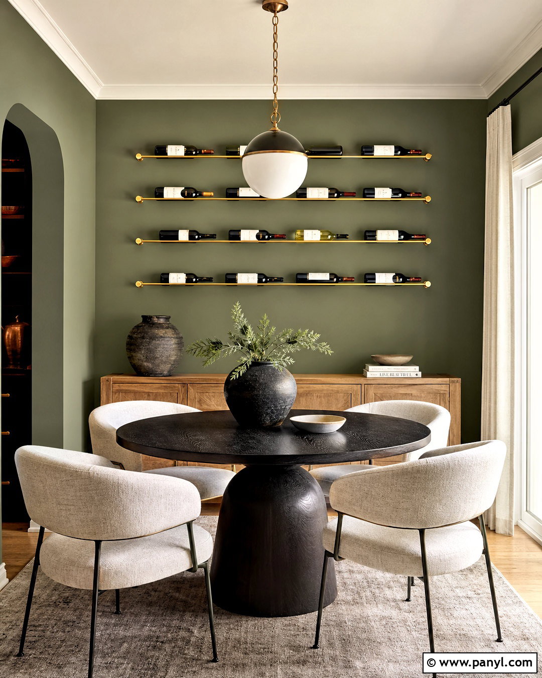 Small Dining Room Wine Wall - 20 wine display wall ideas