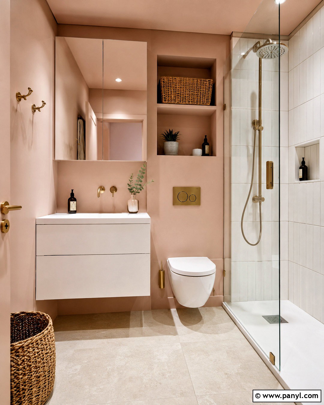20 Dusty Pink Bathroom Ideas for a Soft, Spa-Like Refresh
