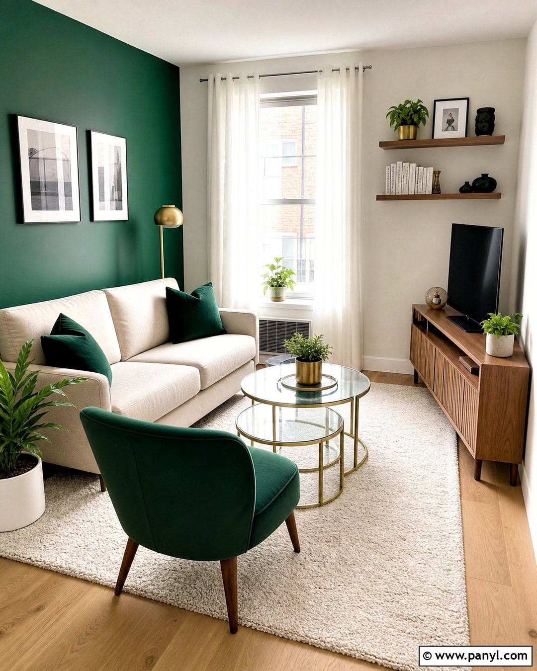 Small Emerald Green Living Room - 20 emerald green living room ideas
