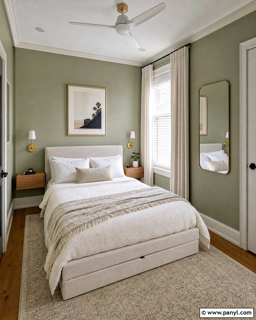 Small Evergreen Fog Bedroom - 20 evergreen fog sherwin williams bedroom ideas