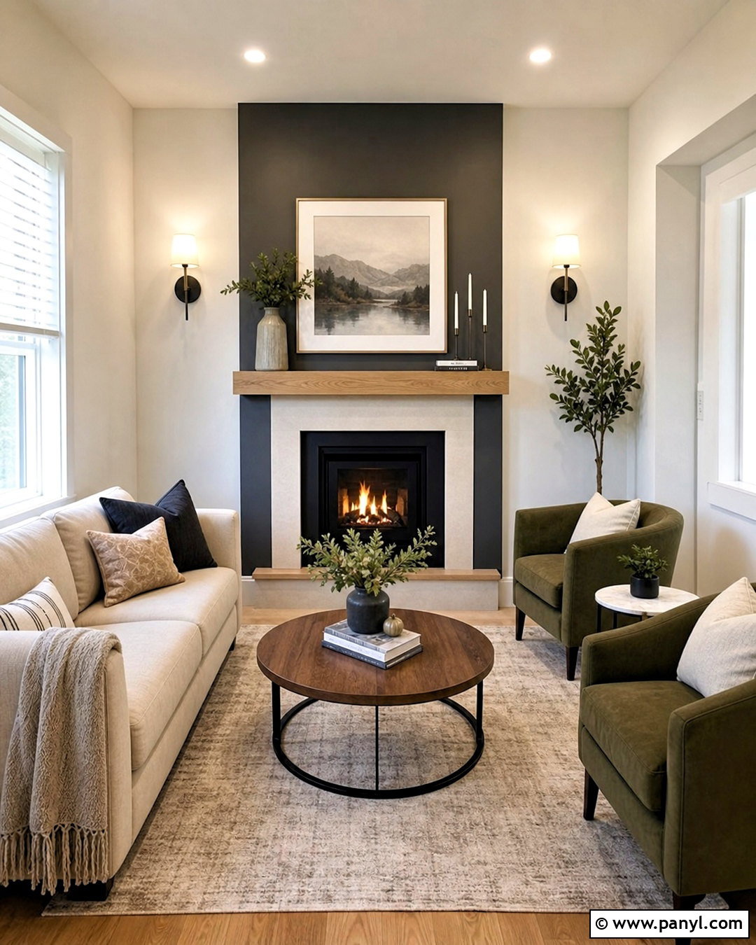 Small Fireplace Accent Wall - 20 fireplace accent wall ideas