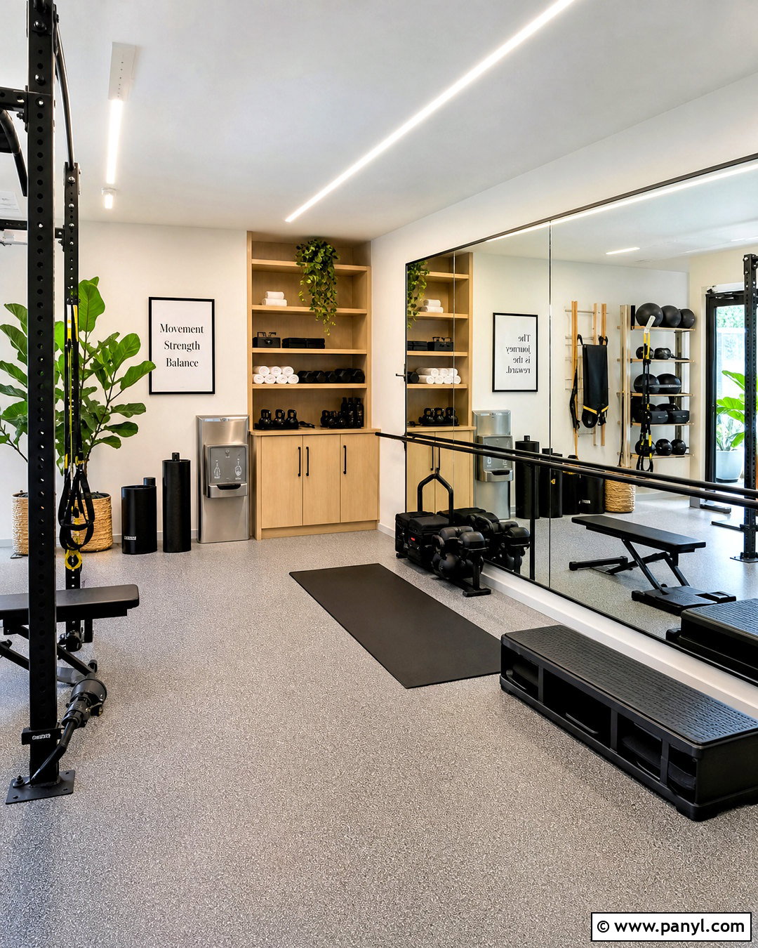 Small Fitness Studio Layout - 20 fitness studio design ideas