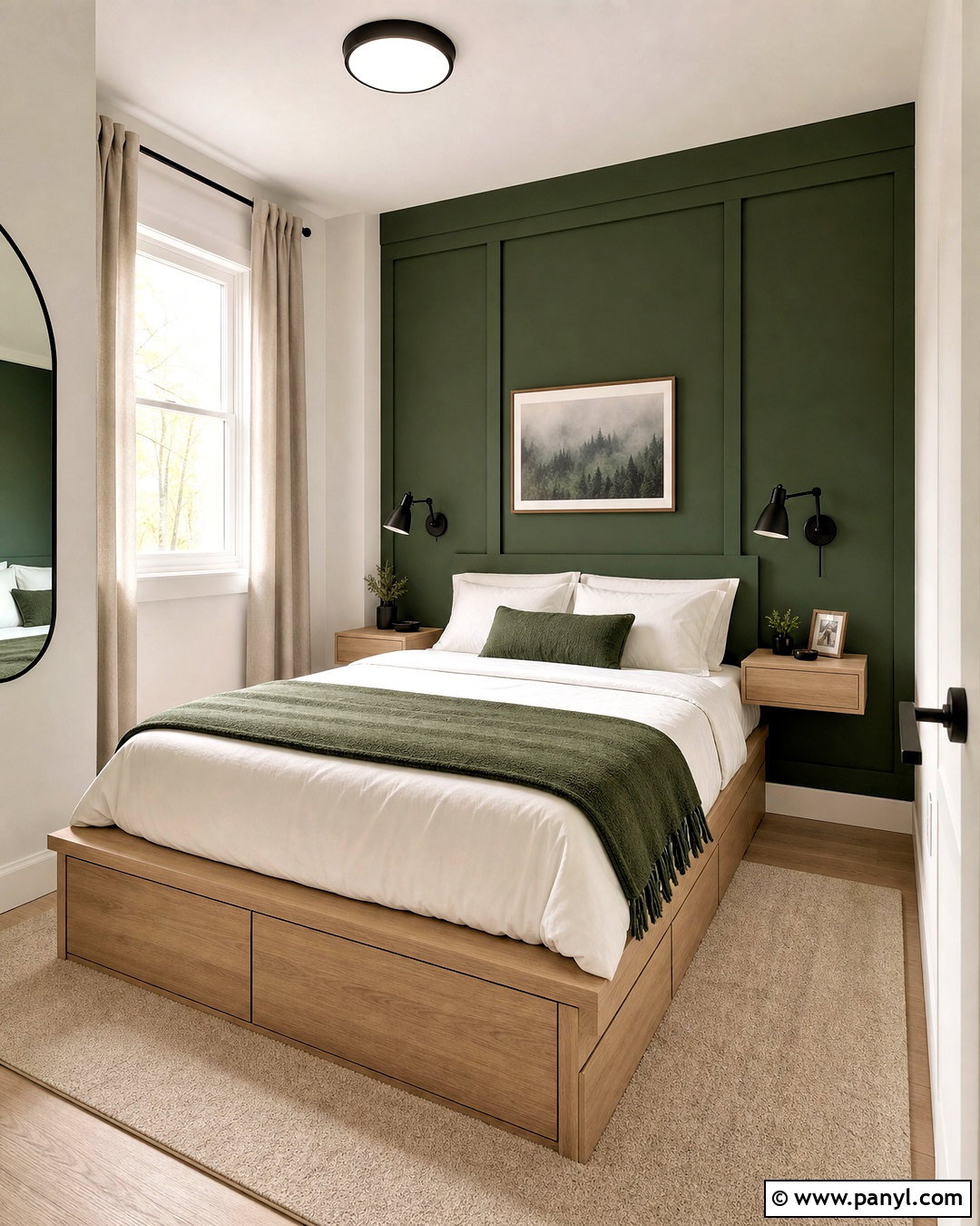 20 Forest Green Bedroom Ideas for a Calm, Luxe Retreat