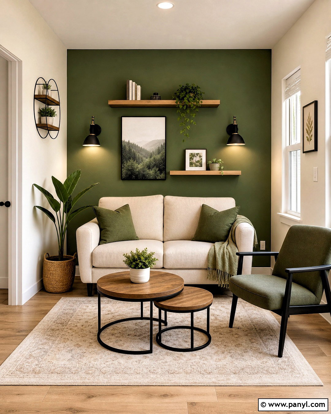 Small Forest Green Living Room - 20 forest green living room ideas