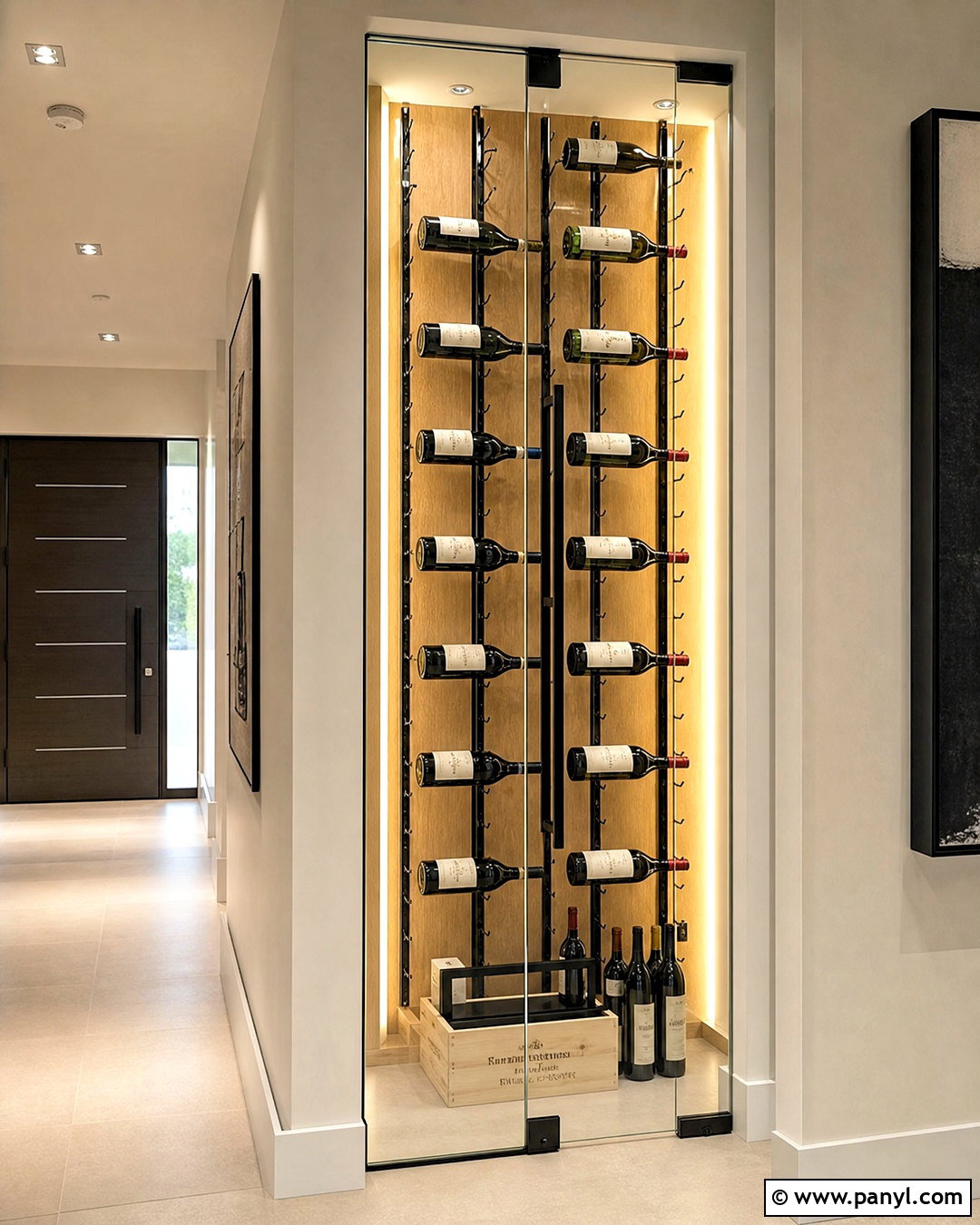 20 Stunning Frameless Wine Cellar Ideas for Modern Homes