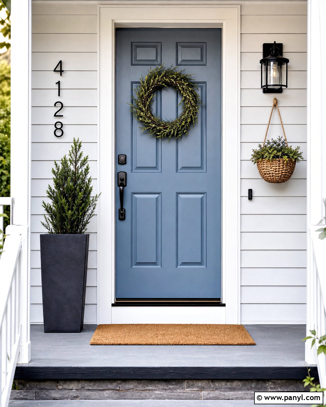Small Front Door Decor - 20 front door decor ideas