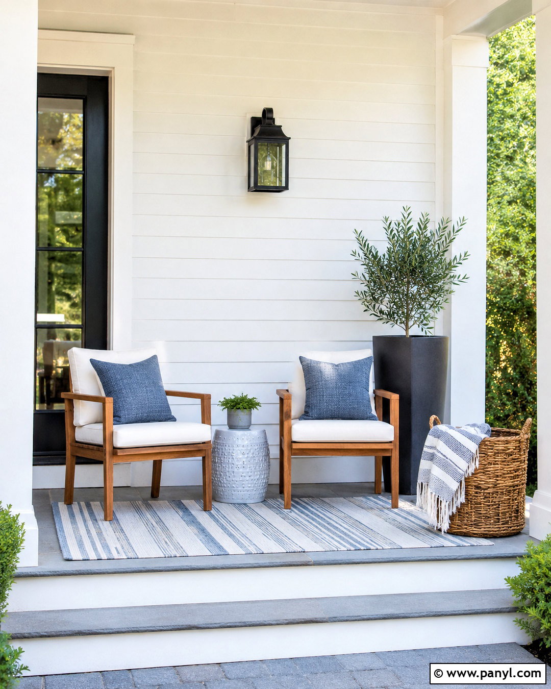 Small Front Porch Seating - 20 cozy front porch ideas