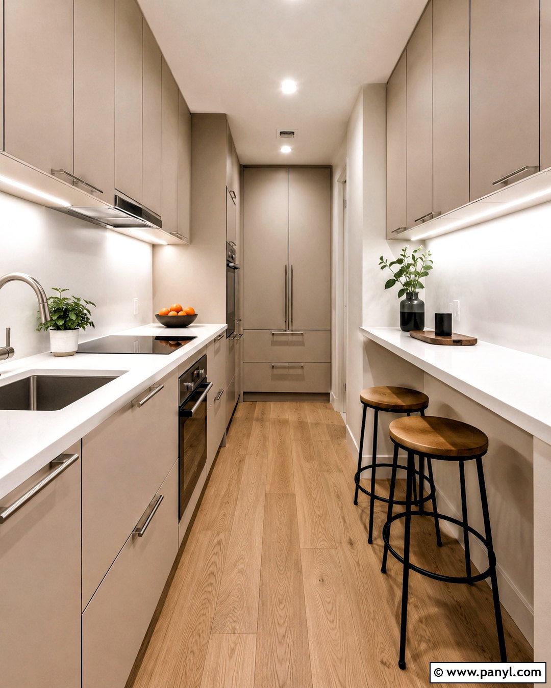 Small Galley Modern Kitchen - 20 modern kitchen design ideas