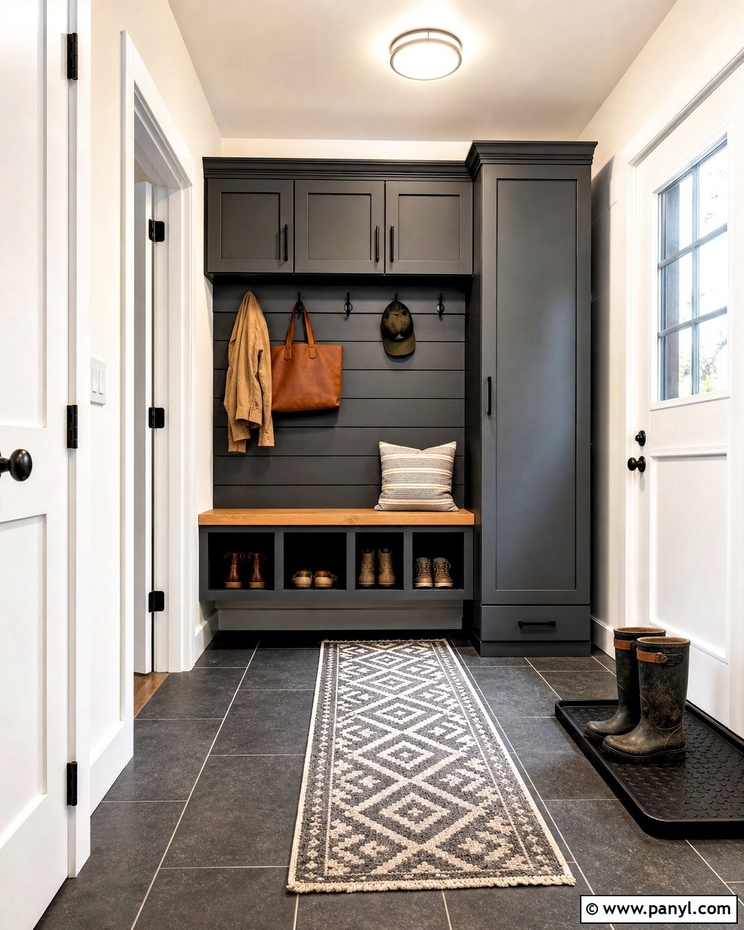 Small Garage Entry Mudroom - 20 small mudroom ideas