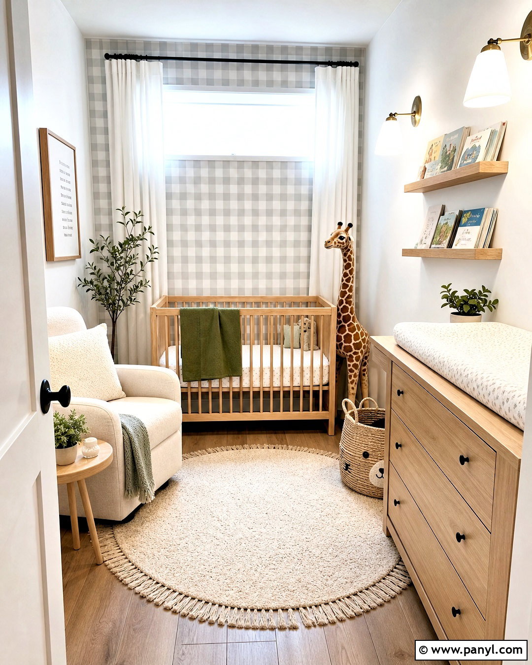 Small Gingham Nursery - 20 gingham nursery ideas