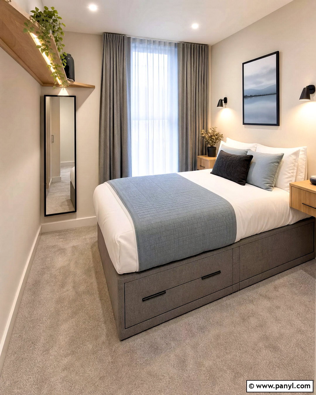 Small Gray Carpet Bedroom - 20 gray carpet bedroom ideas