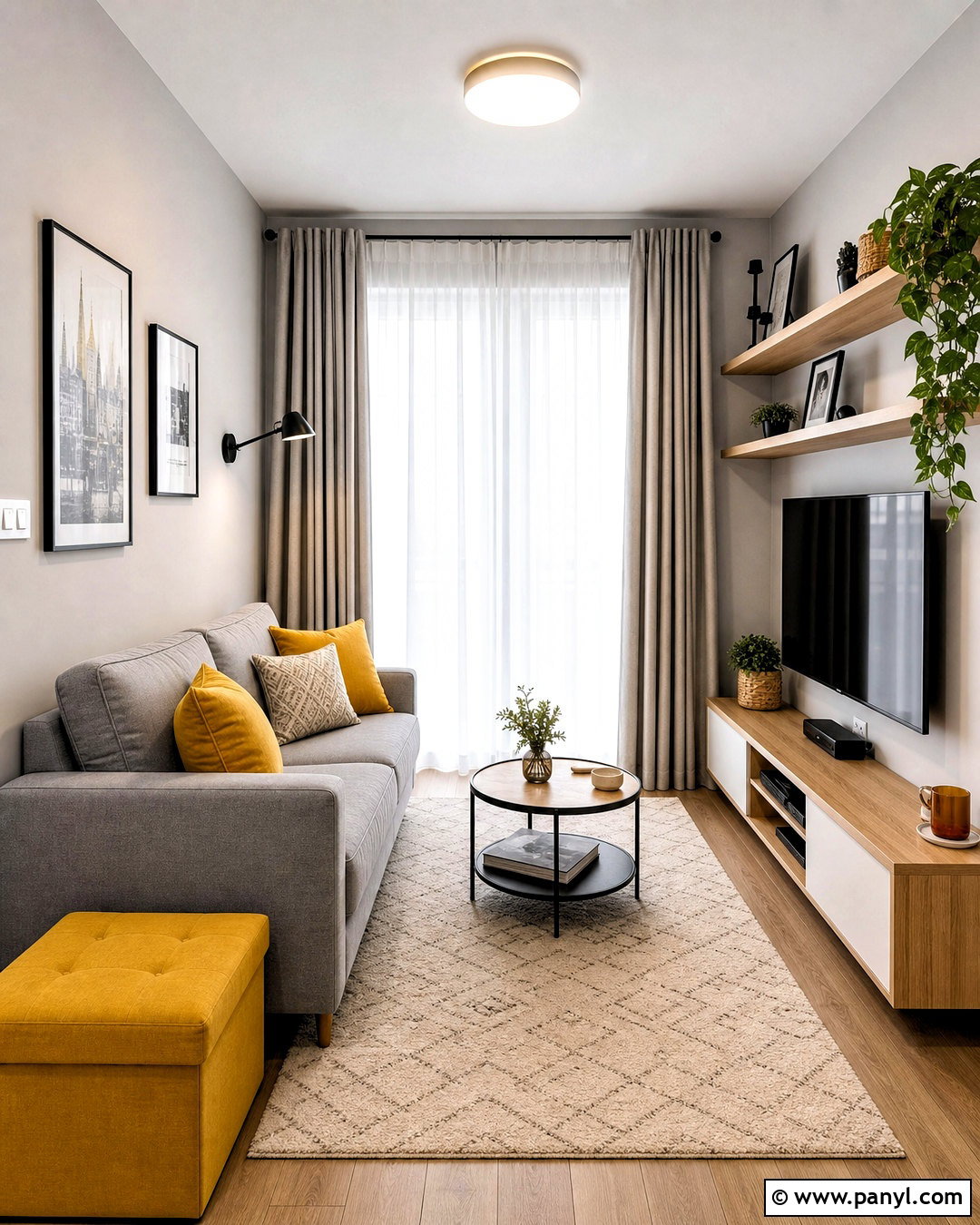Small Grey And Mustard Living Room - 20 grey and mustard living room ideas