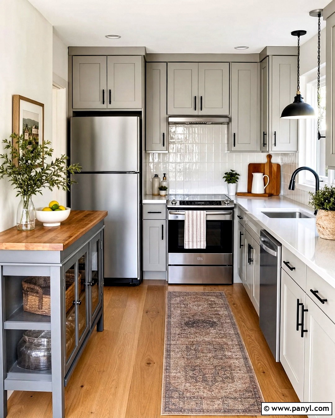 Small Grey Farmhouse Kitchen - 20 grey farmhouse kitchen ideas