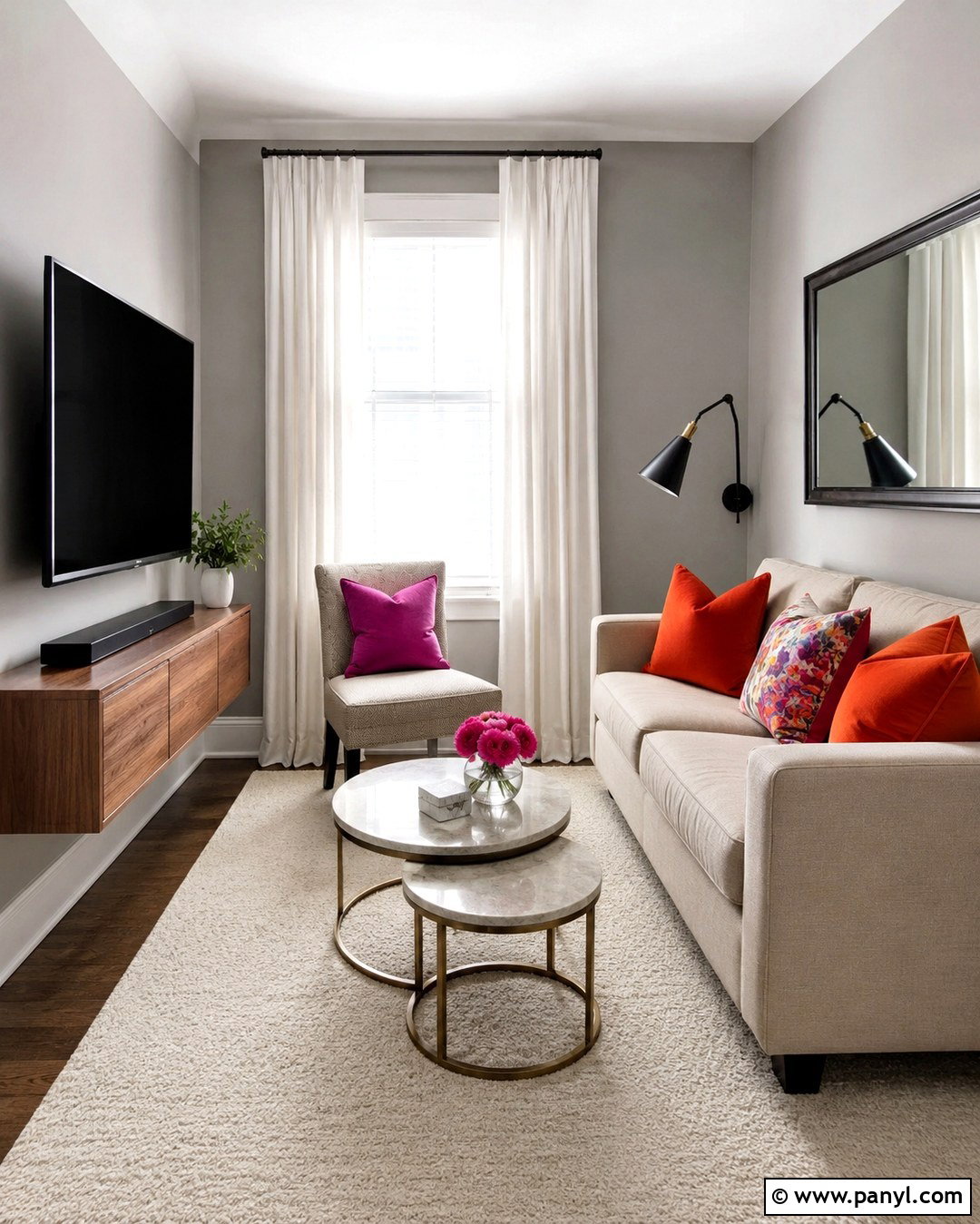Small Grey Living Room With White Trim - 20 Grey Wall White Trim Living Room Ideas