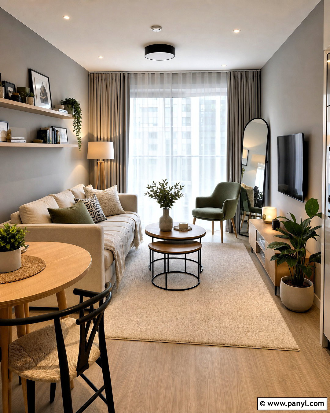 Small Grey Wall Living Room - 20 grey wall living room ideas