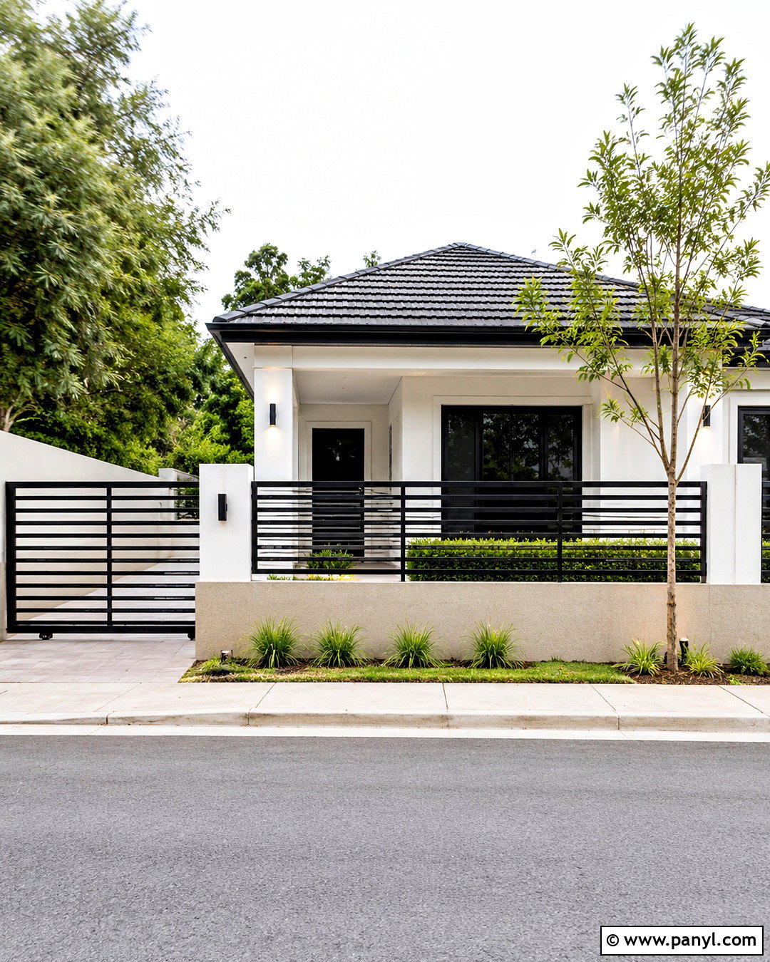 Small House Front Compound Wall - 20 compound wall design exterior indian simple ideas
