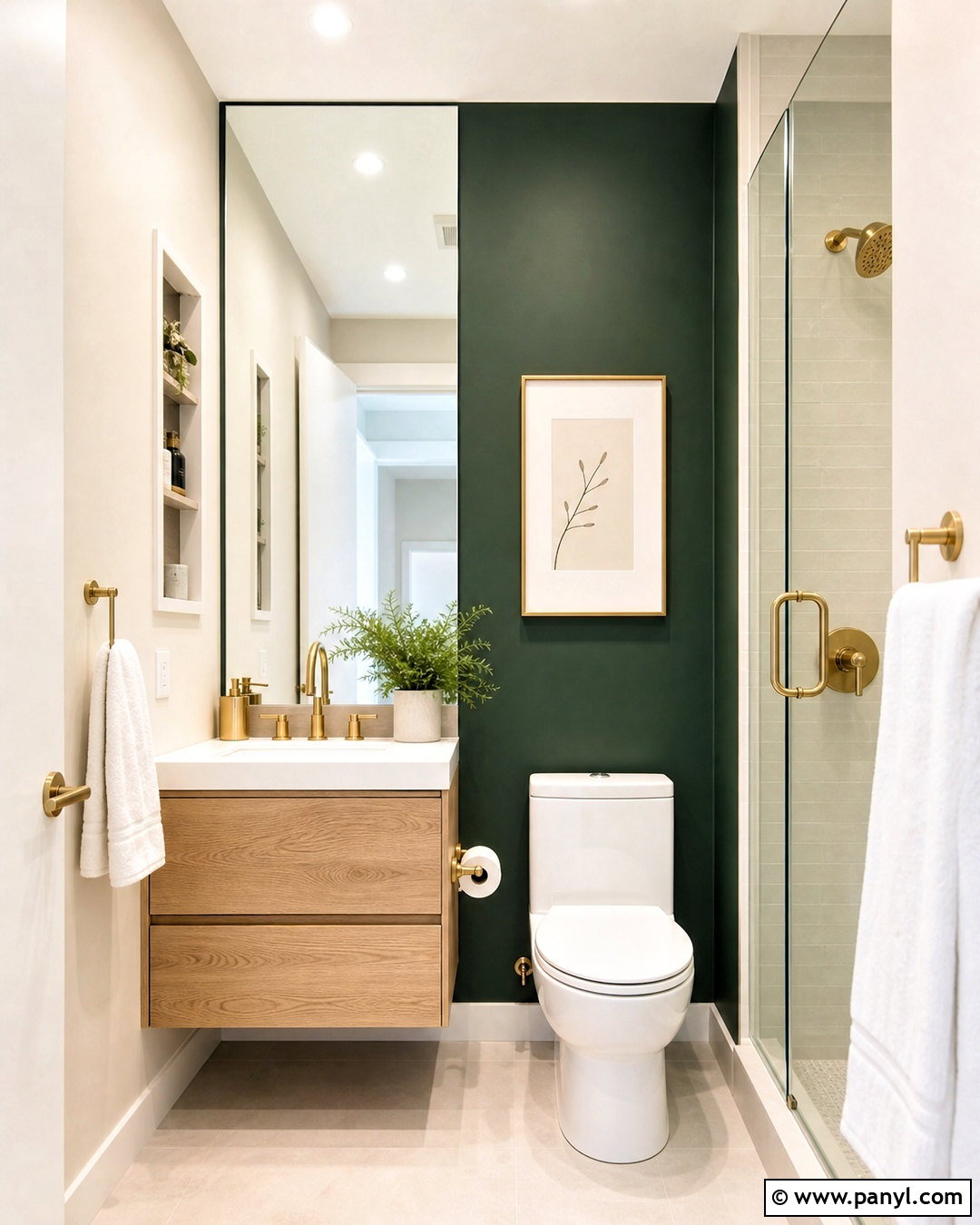 Small Hunter Green Bathroom - 20 hunter green bathroom ideas