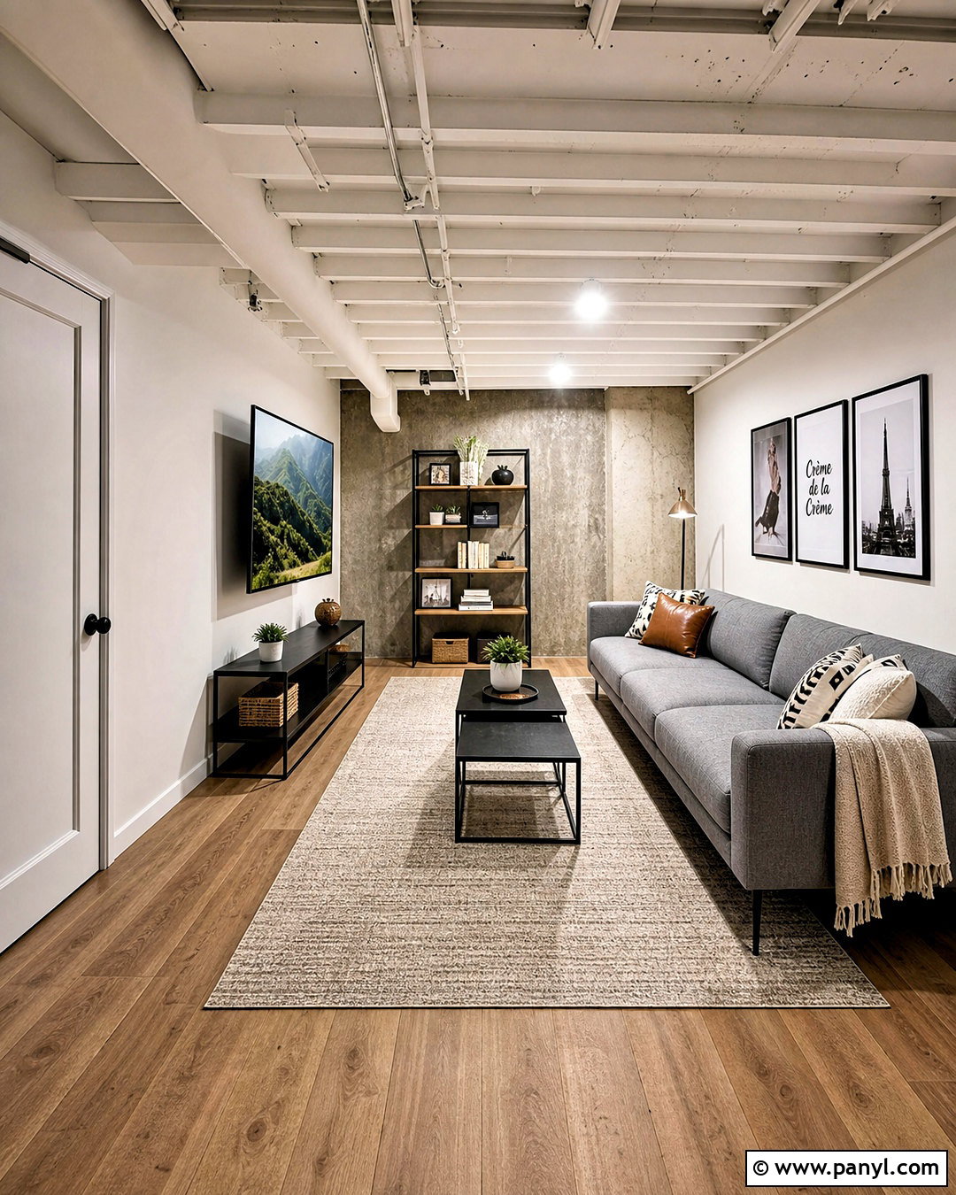 Small Industrial Basement - 20 industrial basement ideas