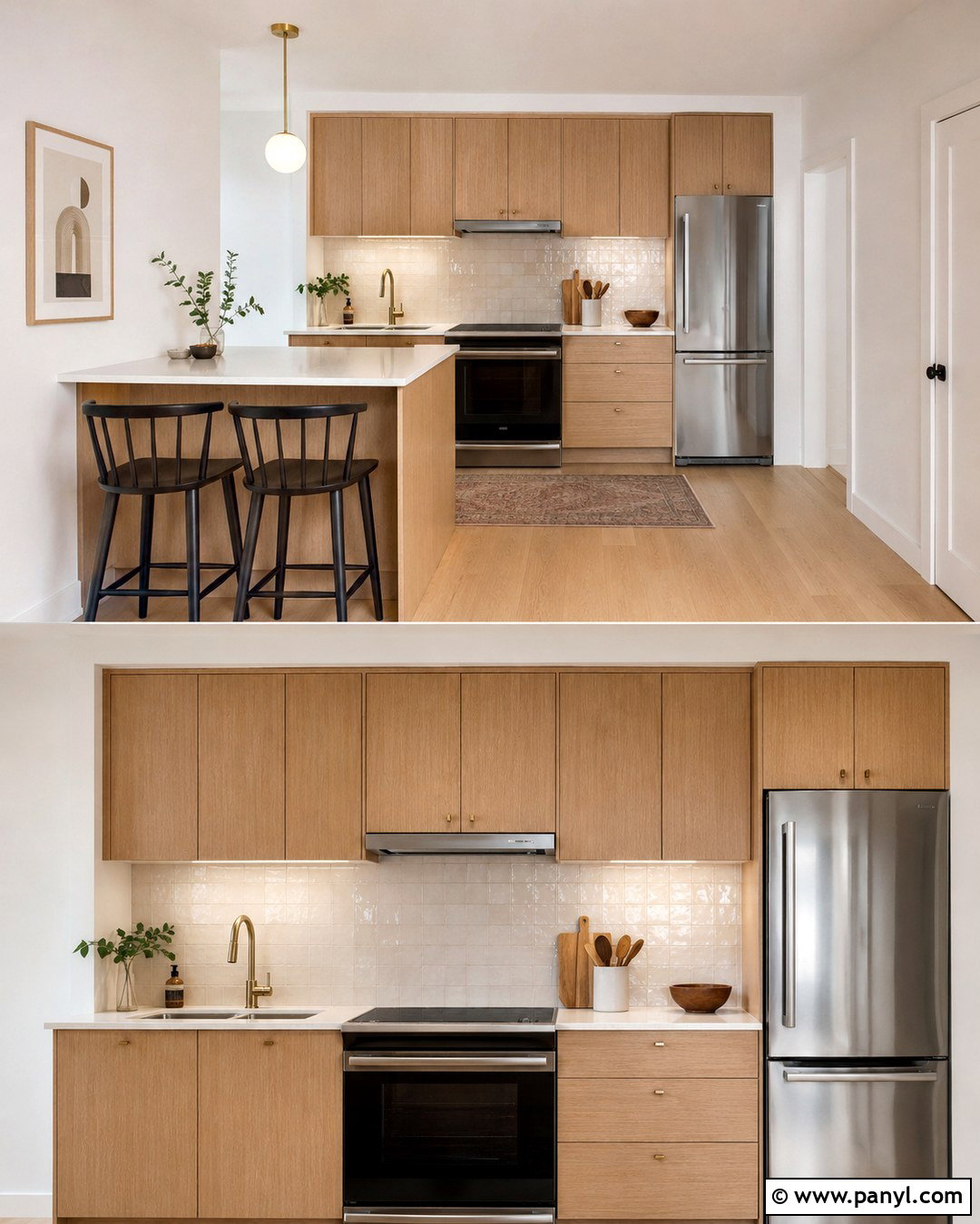 Small Kitchen With Dover White Walls - 20 dover white kitchen walls