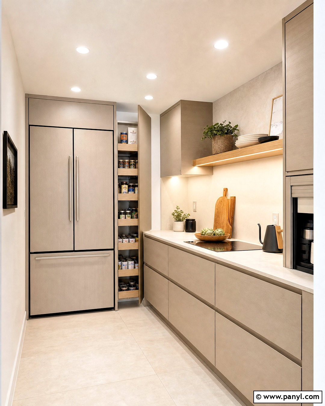 Small Kitchen With Hidden Storage - 20 small kitchen ideas