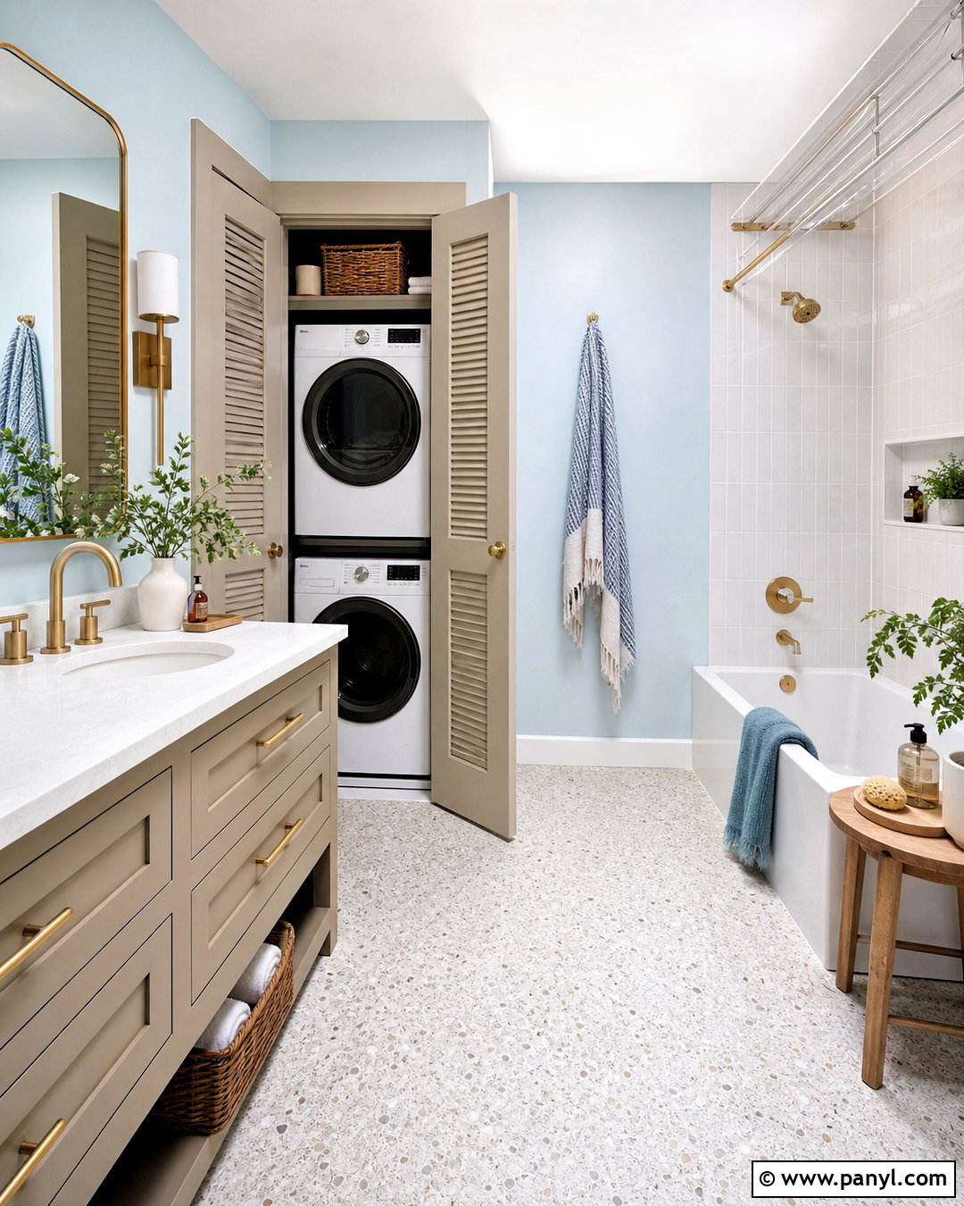 Small Laundry Room In Bathroom - 20 laundry room ideas small space ideas