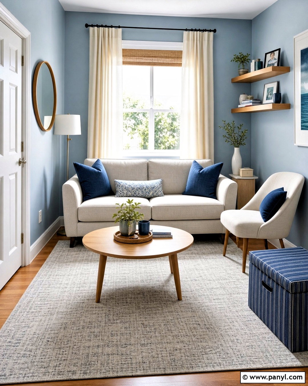 Small Light Blue Living Room - 20 light blue living room ideas