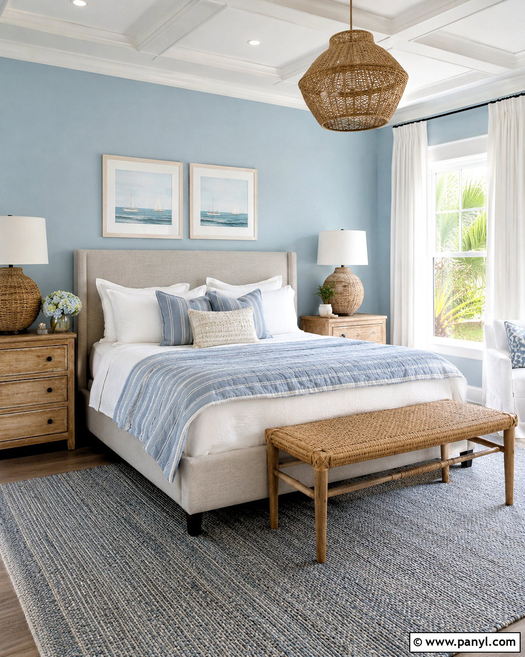 Small Light Blue and Gray Bedroom - 20 light blue and gray bedroom ideas