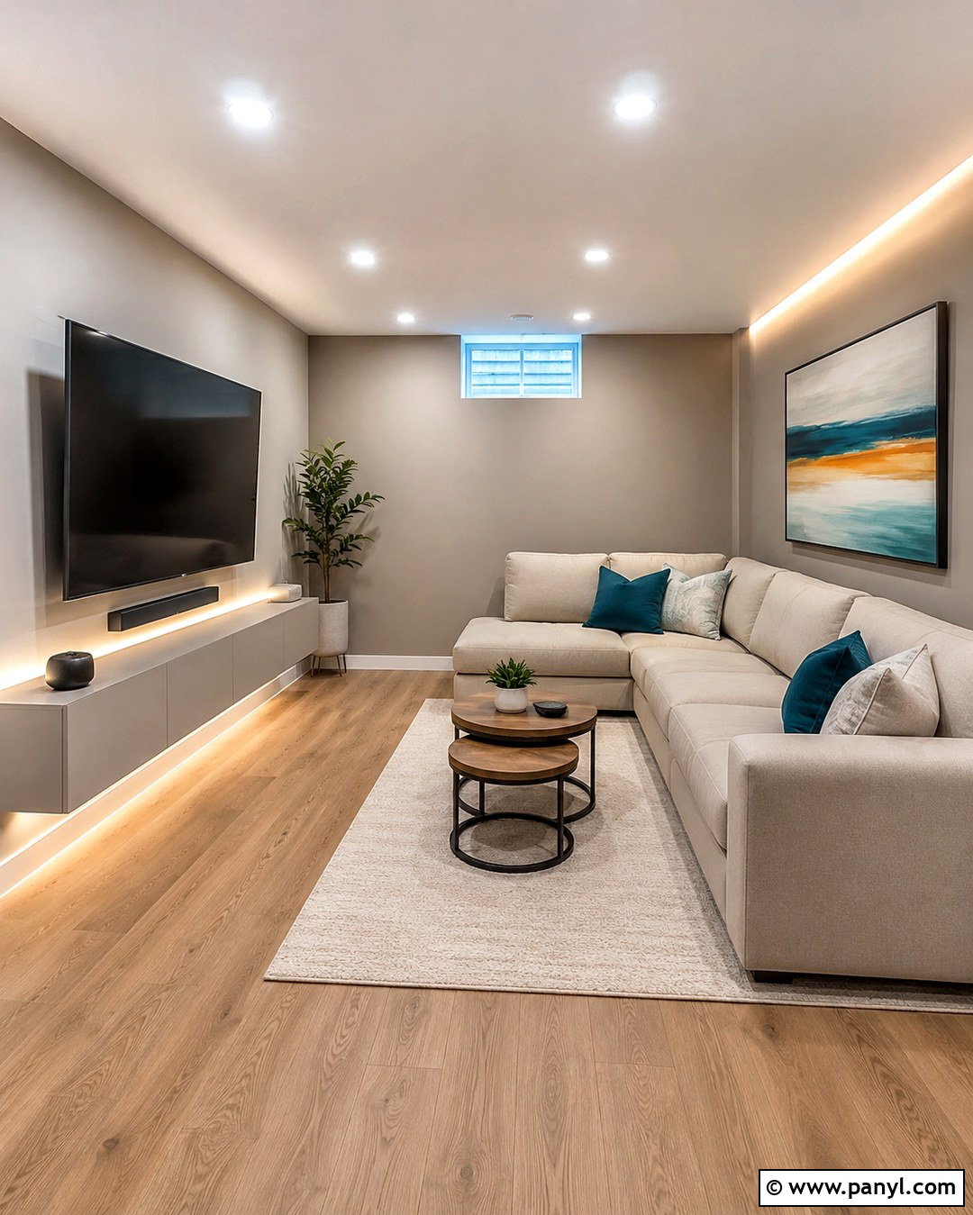 Small Light Gray Basement - 20 Light Gray Basement Walls