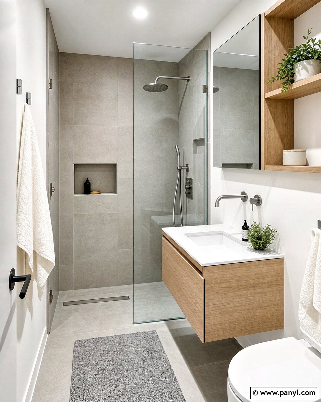 Small Light Gray Bathroom - 20 light gray bathroom ideas