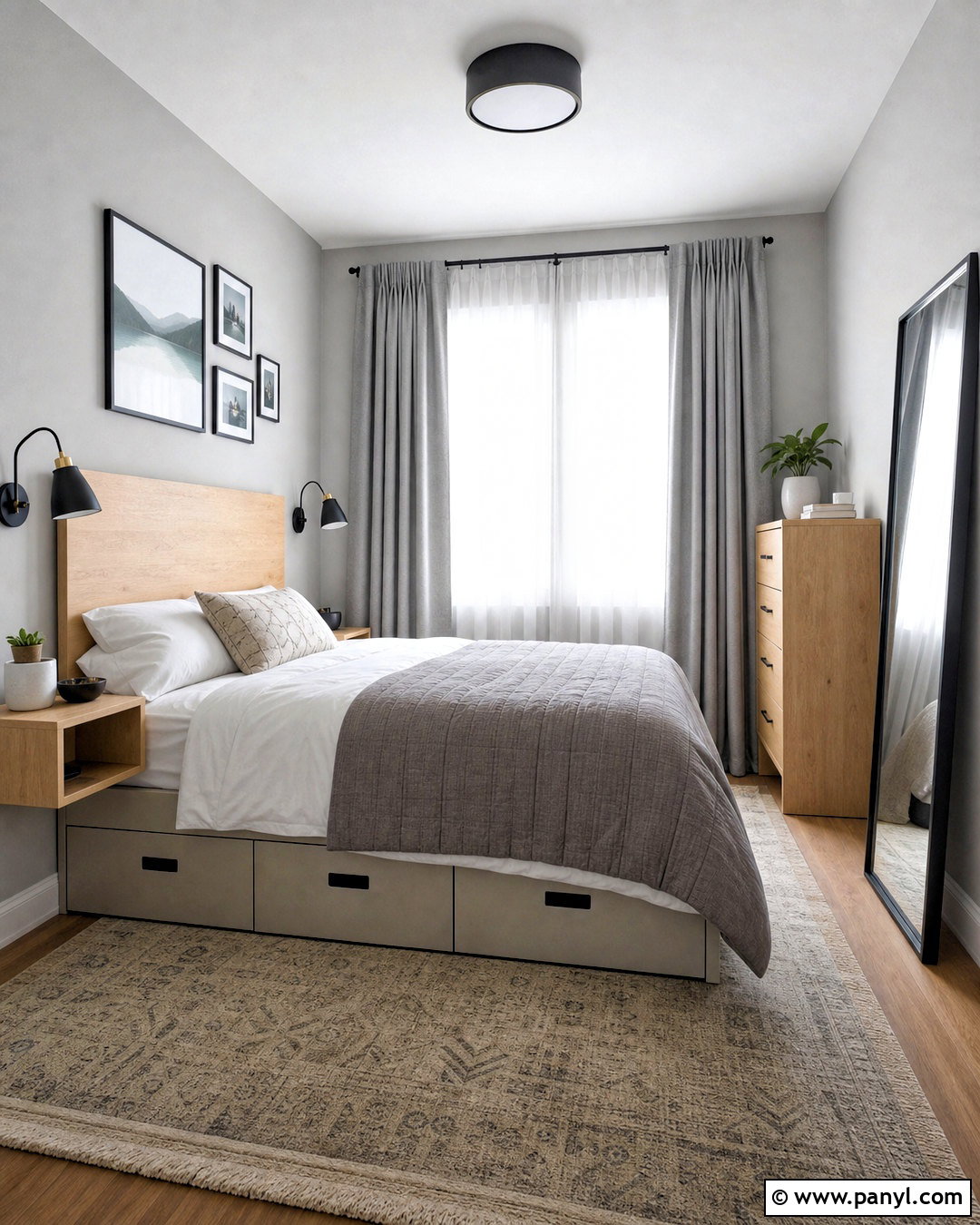 Small Light Gray Bedroom - 20 light gray bedroom ideas