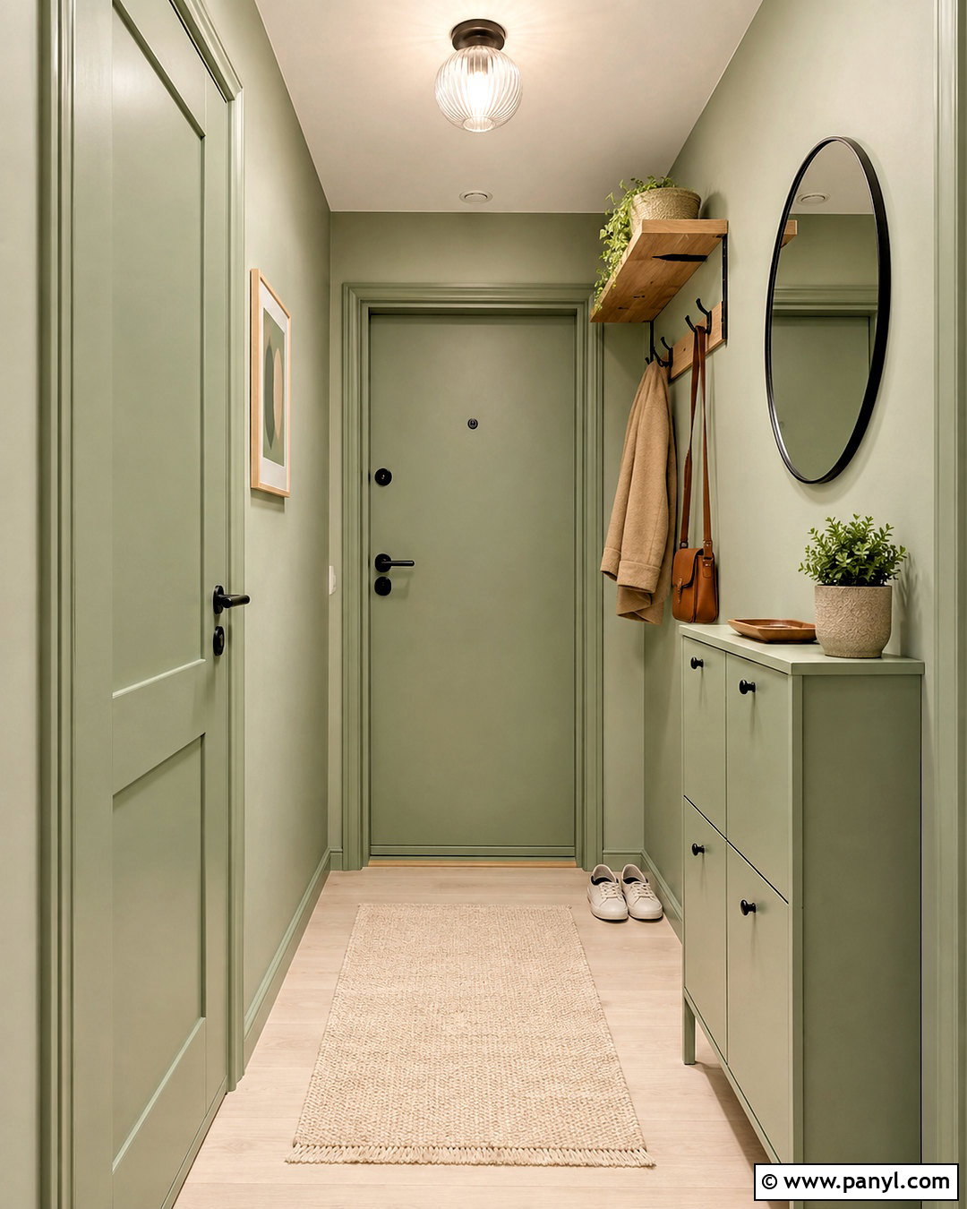 Small Light Green Hallway - 20 light green hallway ideas