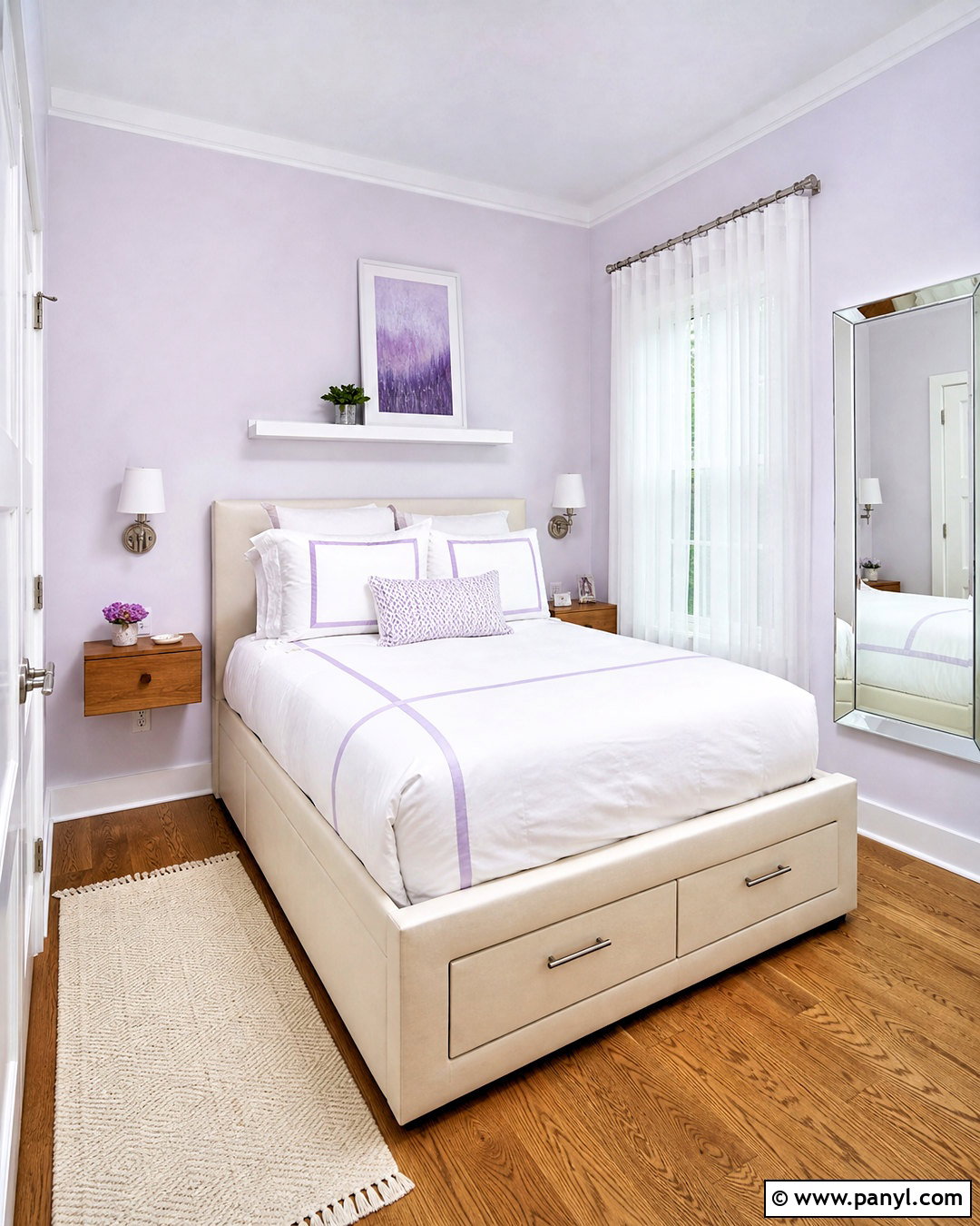 Small Light Lavender Bedroom - 20 light lavender bedroom ideas