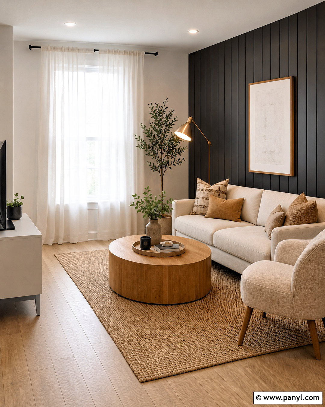 Small Living Room Black Shiplap Wall - 20 black shiplap wall living room ideas