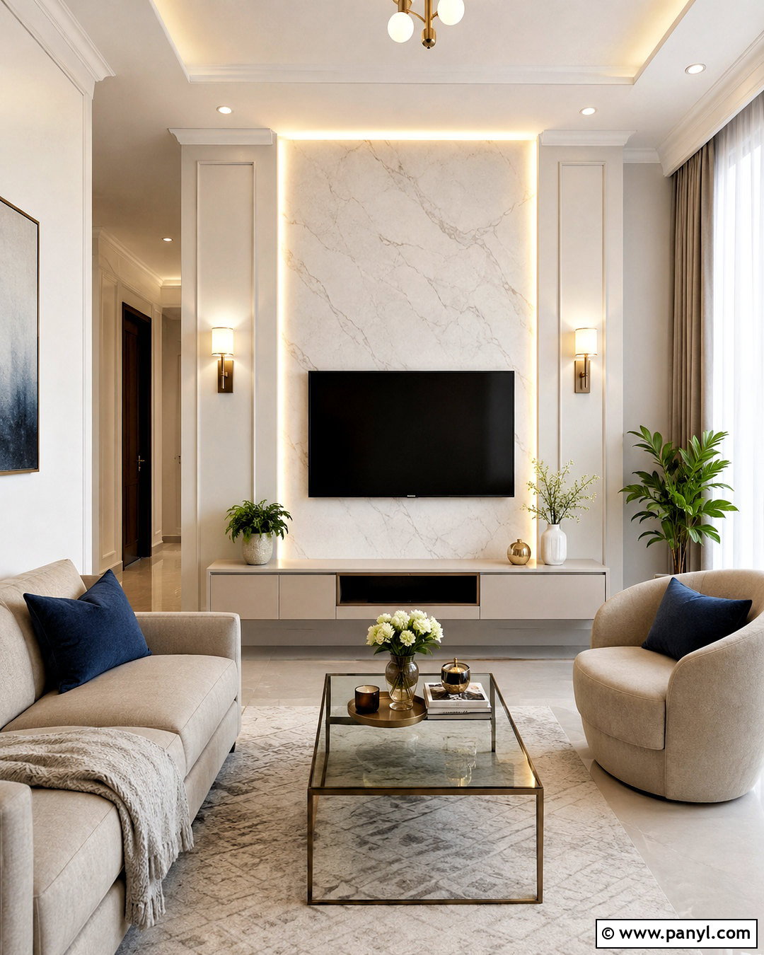 Small Living Room Marble Wall - 20 marble wall living room ideas