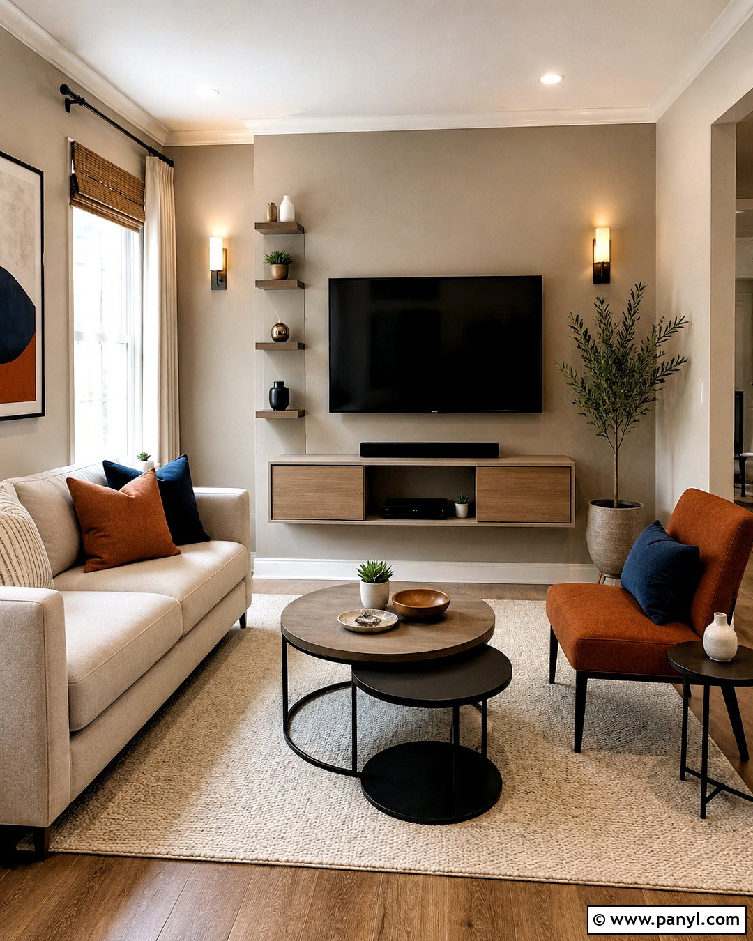 Small Living Room TV Wall - 20 living room tv wall design ideas