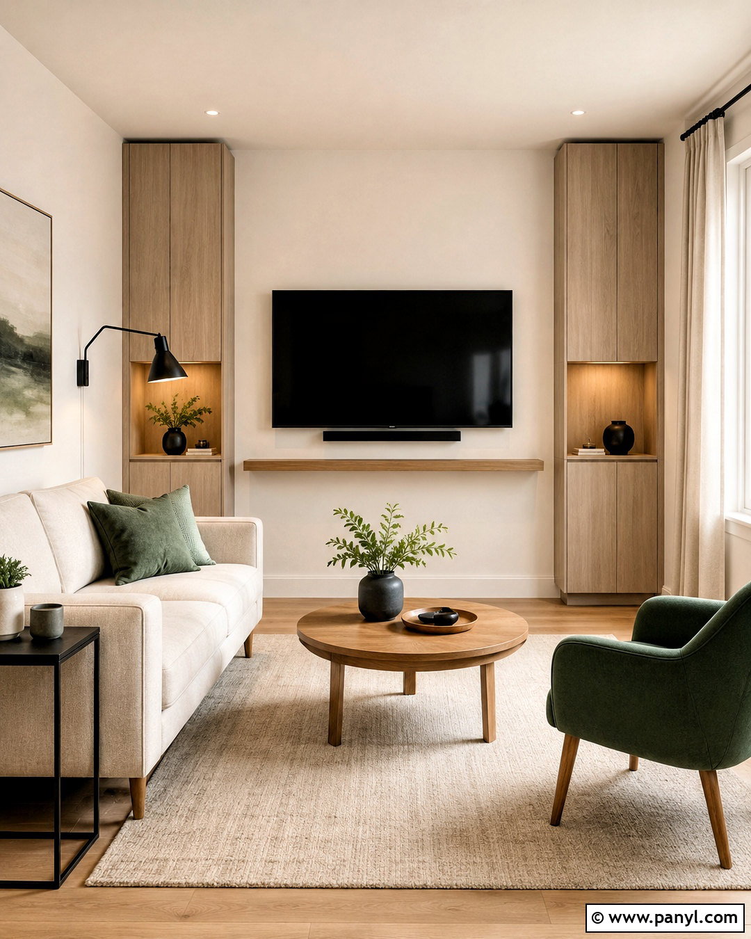 Small Living Room Television Wall - 20 living room television wall ideas