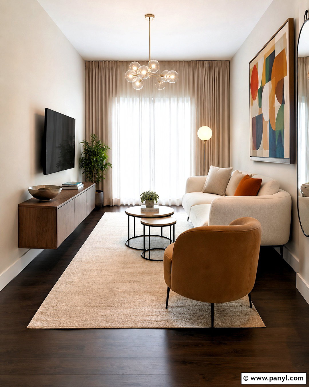Small Living Room With Dark Floors - 20 living room designs dark floors
